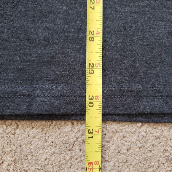 Oakley Palm Trees Size XL Regular Fit Mens Charcoal Grey Graphic T-Shirt Grey - Picture 5 of 5